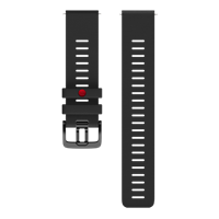 Polar Wrist band 22mm Black M-L Silicon 22mm