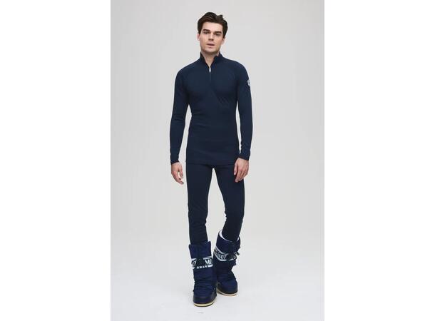 Les Arcs M Isaac Wool Bukse M 2-lags ullbukse med super komfort - Navy 