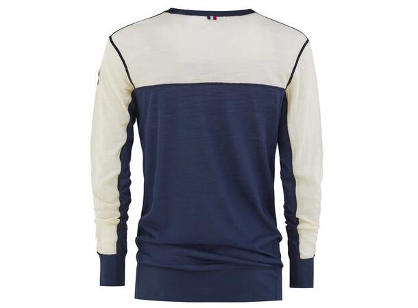 Les Arcs M Nathan Wool Trøye  L Tynn og tidløs ulltrøye - N-W 