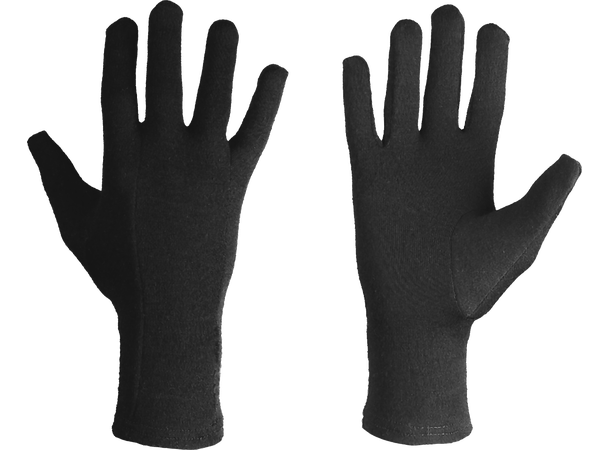 Lill-Sport Wool Liner innerhanske 7 Hold hendene ekstra varme! Sort 