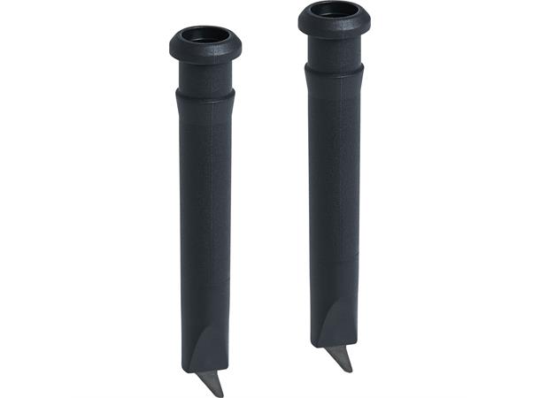 Swix Ferrule Mountain black, 10 mm Stavpigger til fjellstaver 