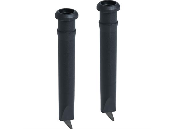 Swix Ferrule Mountain black, 10 mm Stavpigger til fjellstaver