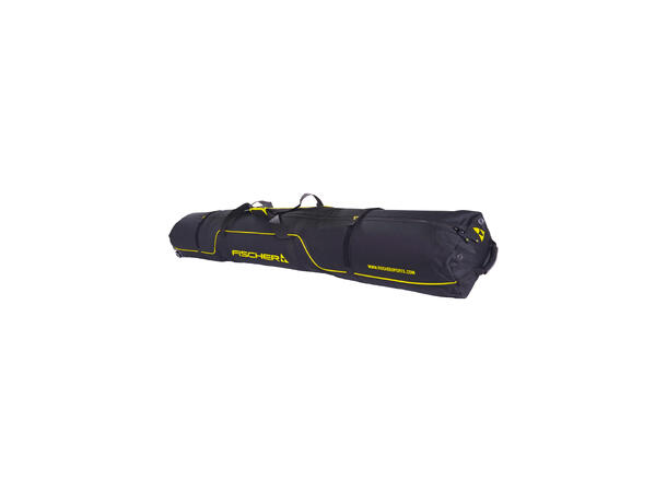 Fischer Skistrekk XC M/Hjul 5 par Slitesterk skibag med forsterket bunn 