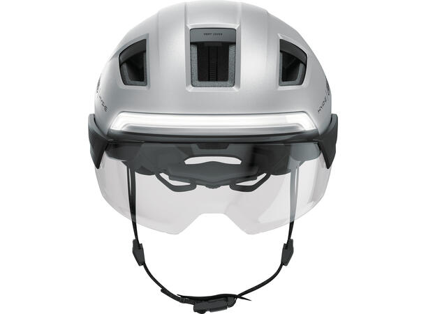Abus Hyp-E BL.ACE M Innovativ sykkelhjelm - Gleam Silver 