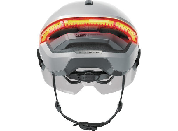 Abus Hyp-E BL.ACE M Innovativ sykkelhjelm - Gleam Silver 