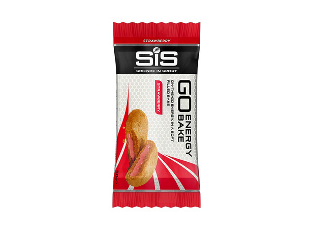 SIS Go Energy Bar Strawberry Bake 50g Energibar med jordbærsmak 