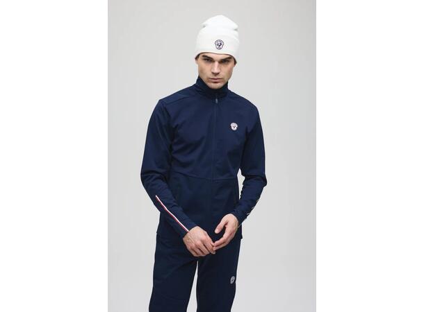 Les Arcs M Marius Light Jakke S Lett softshelljakke med stretch - Navy 