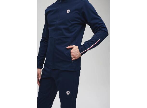 Les Arcs M Marius Light Jakke S Lett softshelljakke med stretch - Navy 