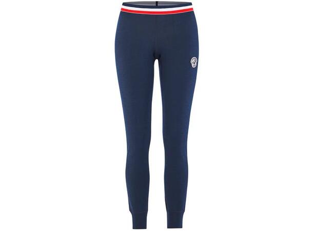 Les Arcs W Isabelle Wool Bukse M Varm to-lags ullbukse - Navy 