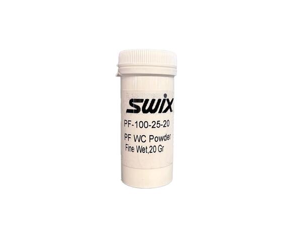 Swix PF100 WC Powder Fine Wet 20G Topp-pulver for våt nysnø 