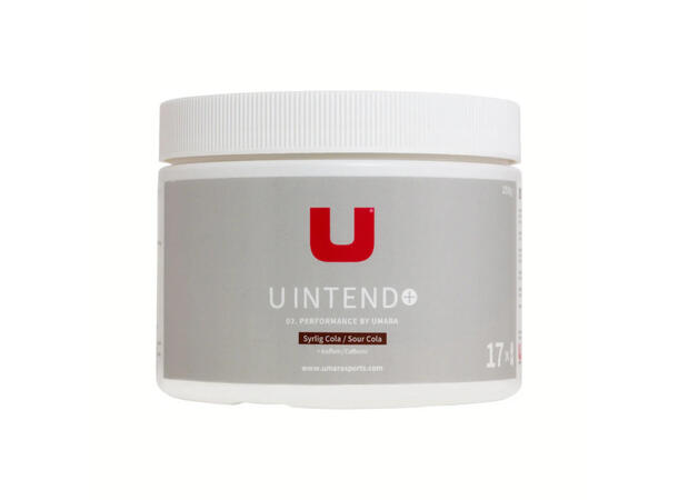 Umara U Intend Syrlig Cola 250g Ultimate Kost-tillskudd /M Koffein 