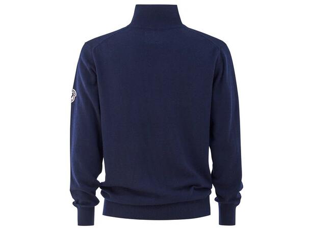 Les Arcs M  Emilo Ski Polo L Klassisk, varm genser med høy hals - Nvy 