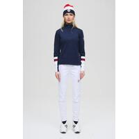 Les Arcs W Martine Light Bukse M Langrennsbukse med god stretch - White