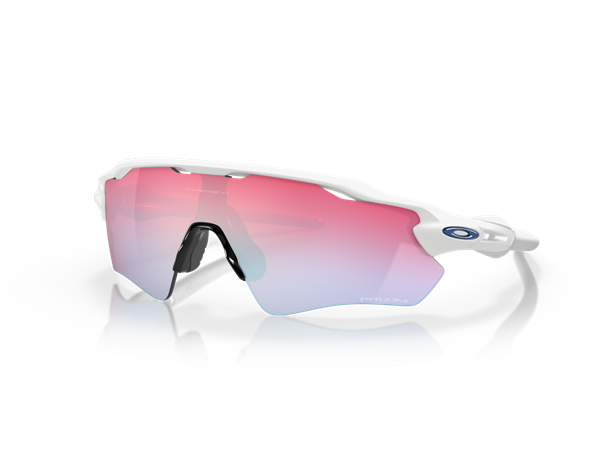 Oakley Radar EV Path Prizm Snow Frame: Polished White. Lens: Prizm Snow