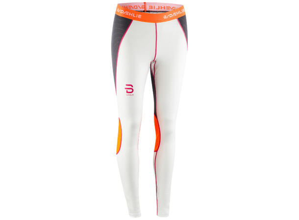 Dæhlie Pants Tech superbukse dame XL Slim-fit, elastisk bukse - Snow White 