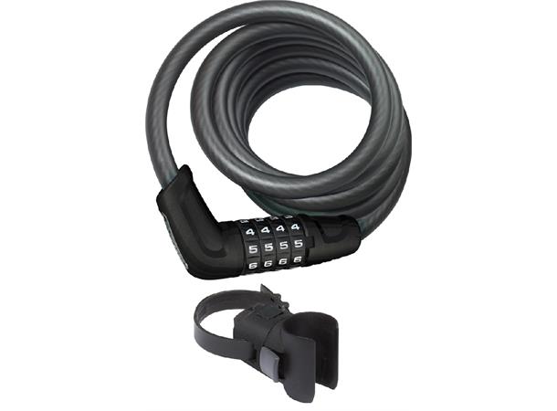 ABUS Spirallås Tresor Combo m/holder 12 mm fleksibel spirallås 