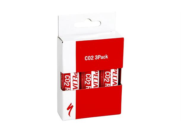 3 Pack Co2 patroner 25 g for terreng 