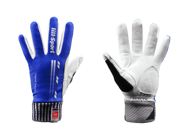 Lill-Sport Legend Thermo Slim hanske 5 Varm langrennshanske - Royal Blue 