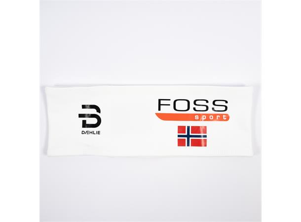 Foss Sport Pannebånd Dæhlie 21/22 Hvit Teknisk pannebånd