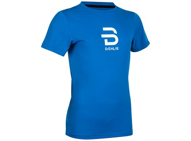 Dæhlie T-Shirt Focus Junior t-trøye 140 Lett og teknisk trøye - Turkish Sea