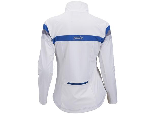 Swix Focus Jakke Dame XL Topp lettvekt softshell jakkke BrightWhi 
