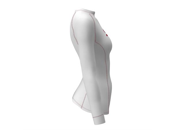 Swix RaceX bodyw LS Trøye Dame L Testvinnende treningstrøye Bright White