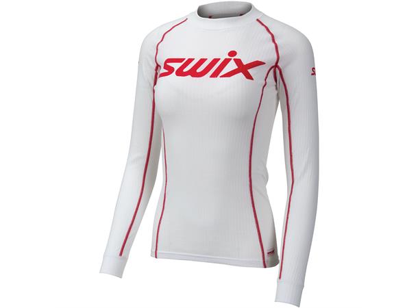 Swix RaceX bodyw LS Trøye Dame L Testvinnende treningstrøye Bright White