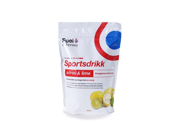Fuel Of Norway Sportsdrikk Sitron/Lime Naturlig og snill mot magen 