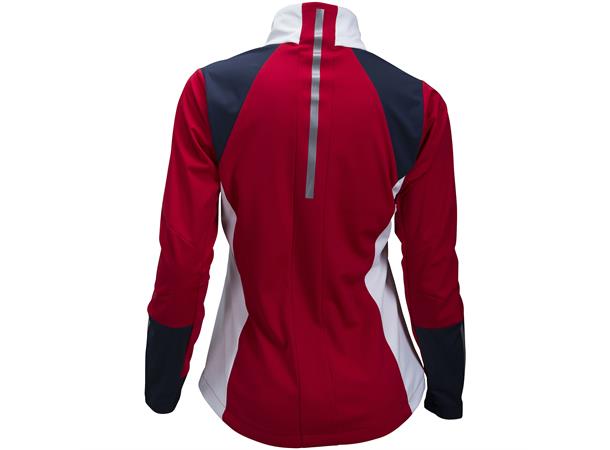 Swix Dynamic Jakke Dame S Vindtett langrennsjakke - Swix red 