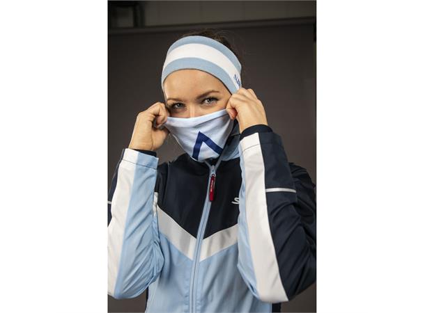 Swix Tracx headover OS Lett komfortabel halstube - Blue bell 