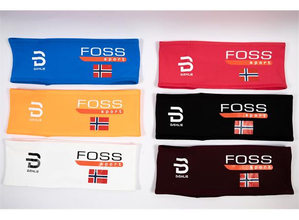 Foss Sport Pannebånd Dæhlie 22/23 Orange Teknisk pannebånd 