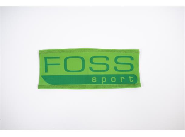 Foss Sport Pannebånd vår/sommer Grønn Tynt pannebånd for trening 