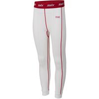 Swix RaceX bodyw Underdel Jr 140/10Yrs Bright White, testvinnende superbukse