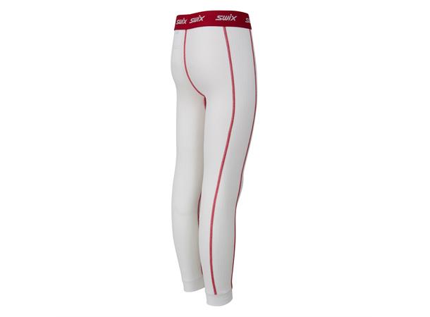 Swix RaceX bodyw Underdel Jr 140/10Yrs Bright White, testvinnende superbukse