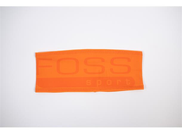 Foss Sport pannebånd vår/sommer Orange Tynt pannebånd for trening