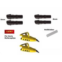 Leki Fin Vario Rollertip Rulleskipigg Lekistaver 8 og 9mm