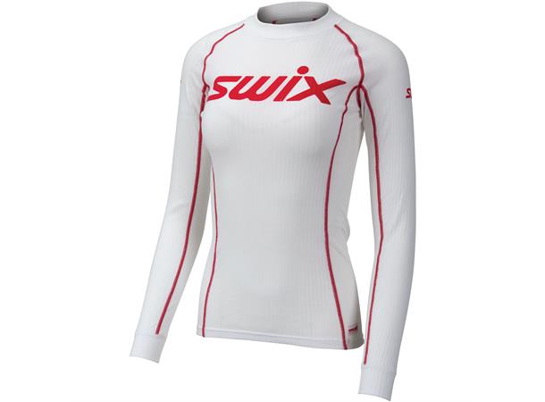 Swix RaceX bodyw LS Trøye Dame XL Testvinnende treningstrøye Bright White 