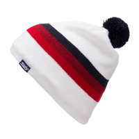 Swix Marka Beanie Jr OS Fin og varm lue til junior - SnWht/Red