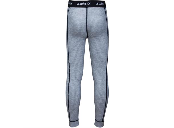 Swix RaceX bodyw pants Jr 116/6Yrs Grey Melange, testvinnende superbukse 
