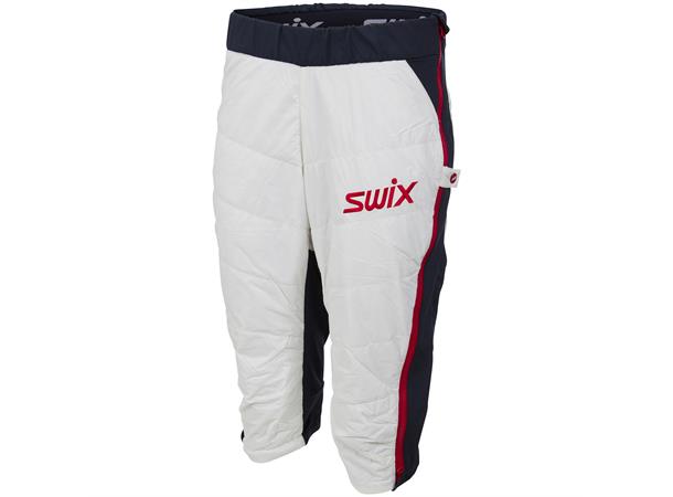 Swix Surmount Primaloft knickers W M Lett, tynn polstret shorts/nikkers white