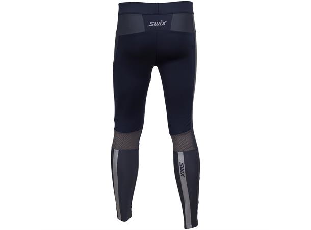 Swix Motion Premium Tights M L Treningstights til herre i Dark Navy 