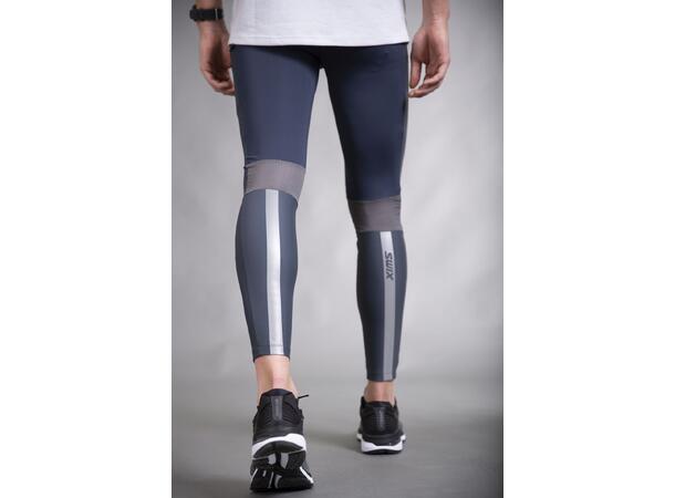 Swix Motion Premium Tights M L Treningstights til herre i Dark Navy 