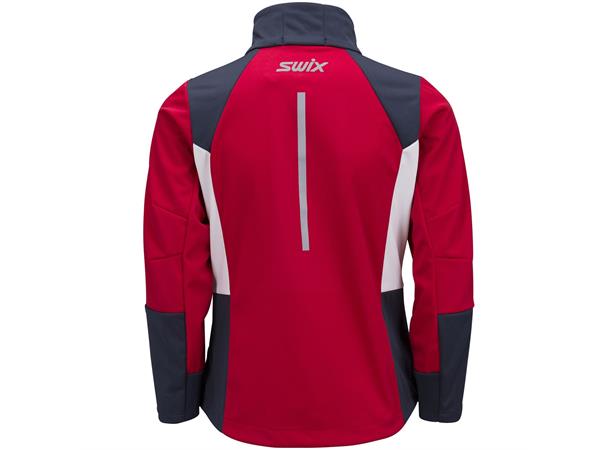 Swix Steady Jakke Junior 152 Langrennsjakke for barn - Swix red 