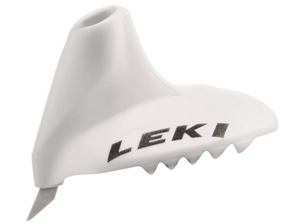 Leki Super Race Basket Hvit Trinse til Leki staver 9mm rør.