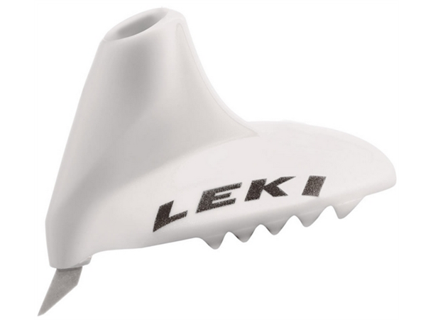 Leki Super Race Basket Hvit Trinse til Leki staver 9mm rør. 