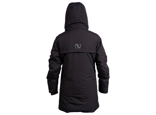 Northug Chamonix Parka Dame M Varm parkas for de kalde dagene Black