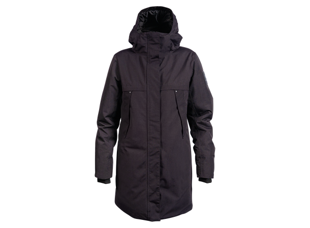 Northug Chamonix Parka Dame M Varm parkas for de kalde dagene Black