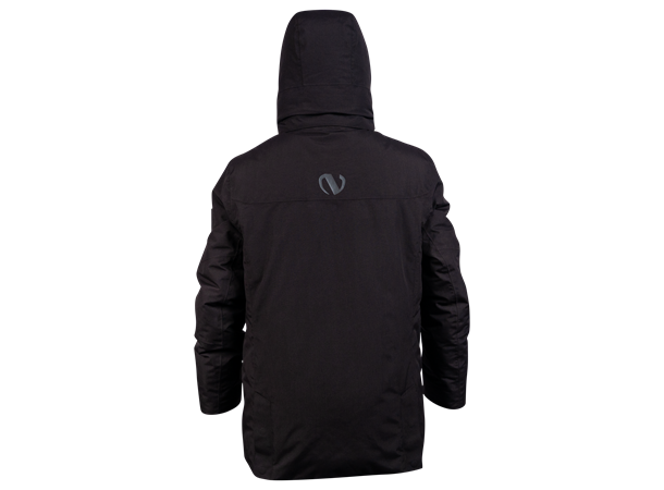 Northug St. Moritz Parka Herre M Varm parkas for de kalde dagene Black