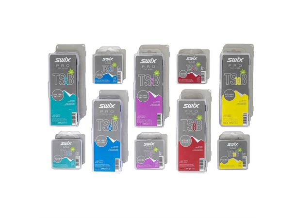 Swix TS8 Sort Glider -4°C/+4°C, 180g Meget gode smussavvisende egenskaper! 