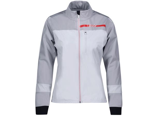 Swix Dame Jakke Carbon Light M Teknisk softshell jakke Bright white 